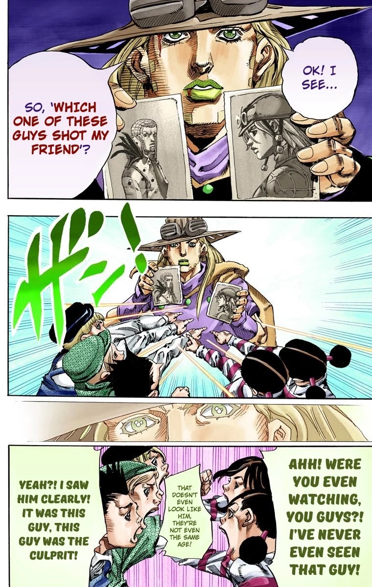 JoJo's Bizarre Adventure Part 7 - Steel Ball Run (Official Colored) chapter 66 page 29