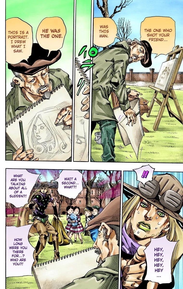 JoJo's Bizarre Adventure Part 7 - Steel Ball Run (Official Colored) chapter 66 page 33