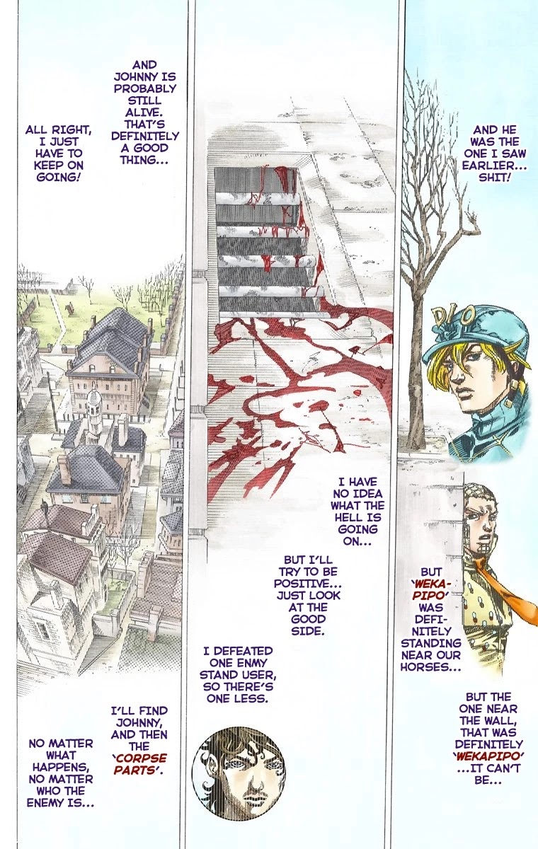 JoJo's Bizarre Adventure Part 7 - Steel Ball Run (Official Colored) chapter 66 page 36