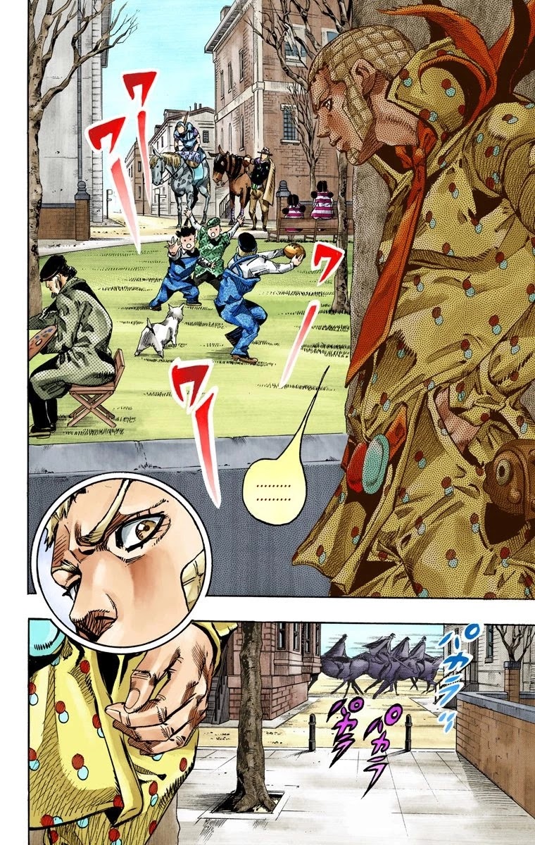 JoJo's Bizarre Adventure Part 7 - Steel Ball Run (Official Colored) chapter 67 page 16