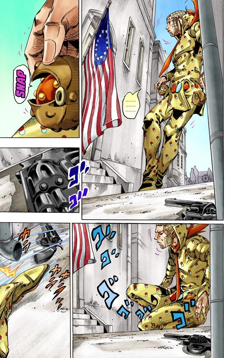 JoJo's Bizarre Adventure Part 7 - Steel Ball Run (Official Colored) chapter 67 page 23