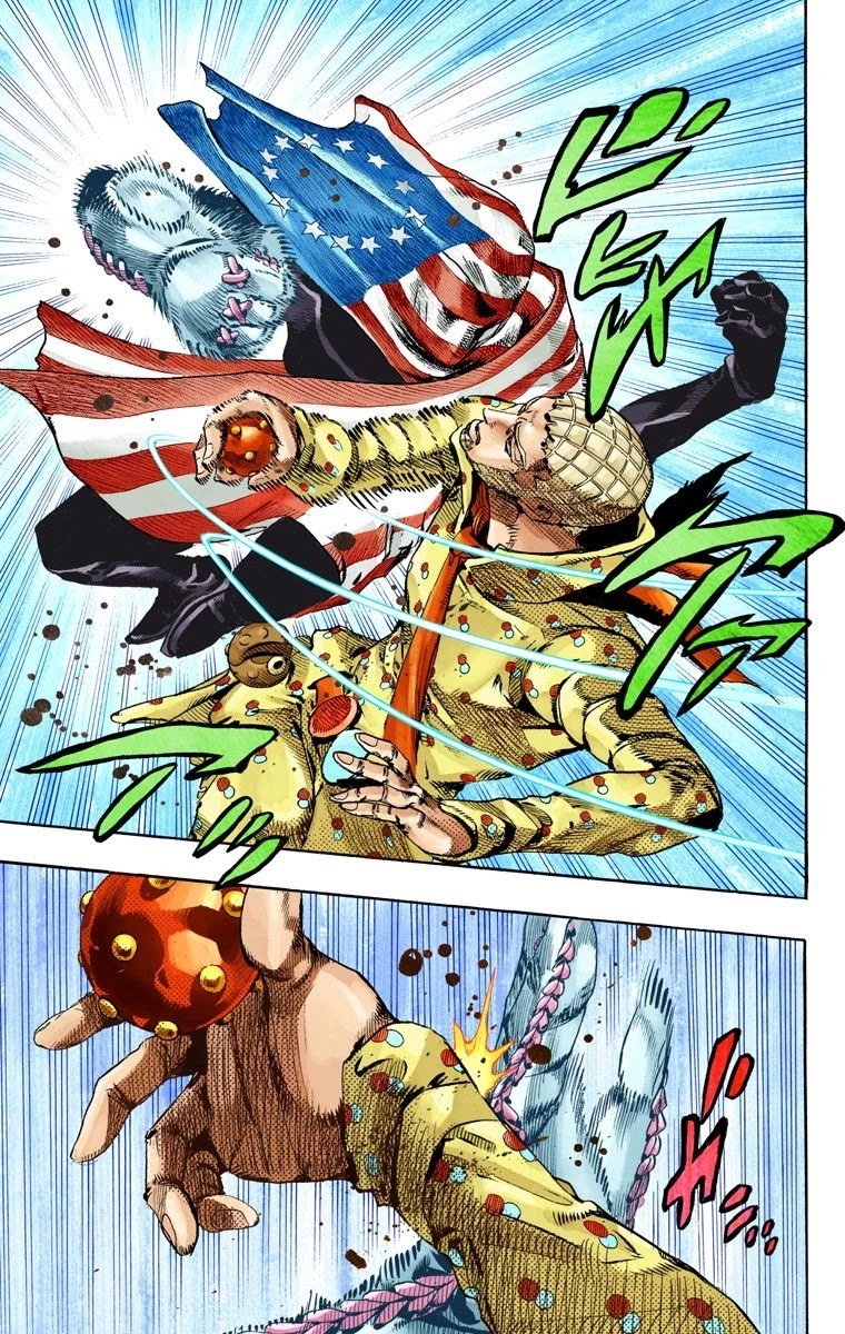 JoJo's Bizarre Adventure Part 7 - Steel Ball Run (Official Colored) chapter 67 page 27