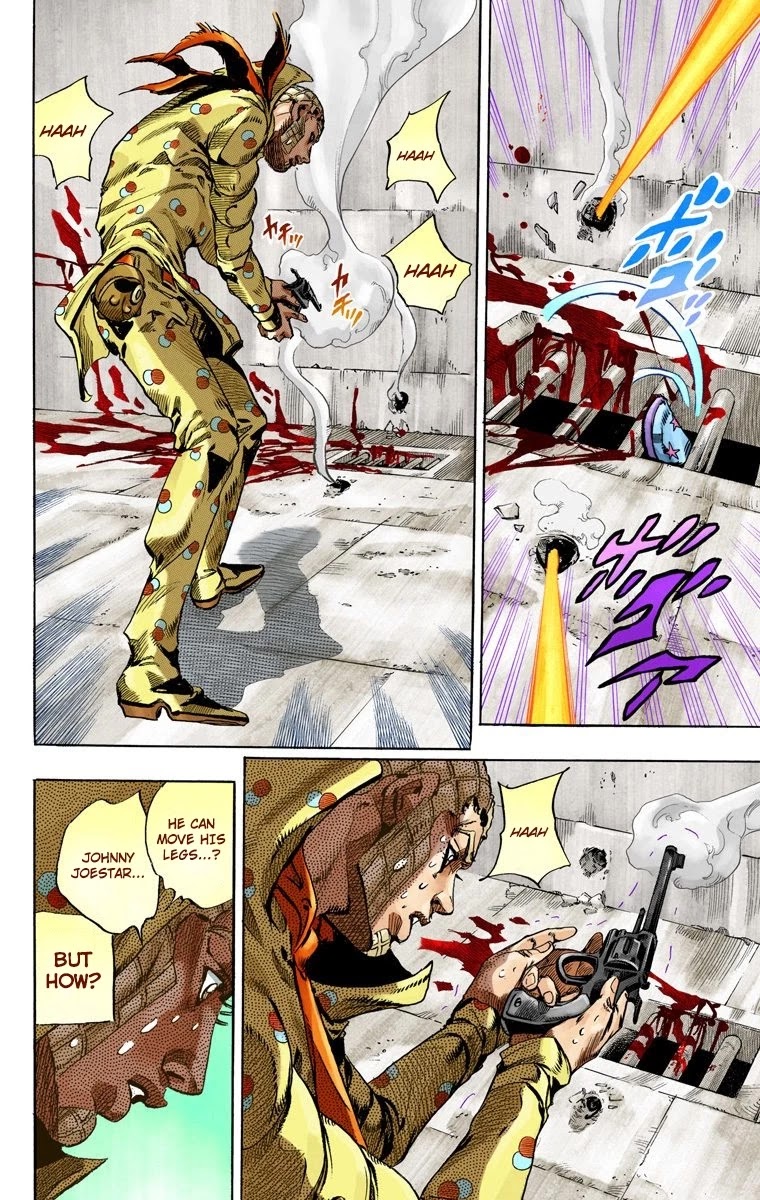 JoJo's Bizarre Adventure Part 7 - Steel Ball Run (Official Colored) chapter 67 page 34