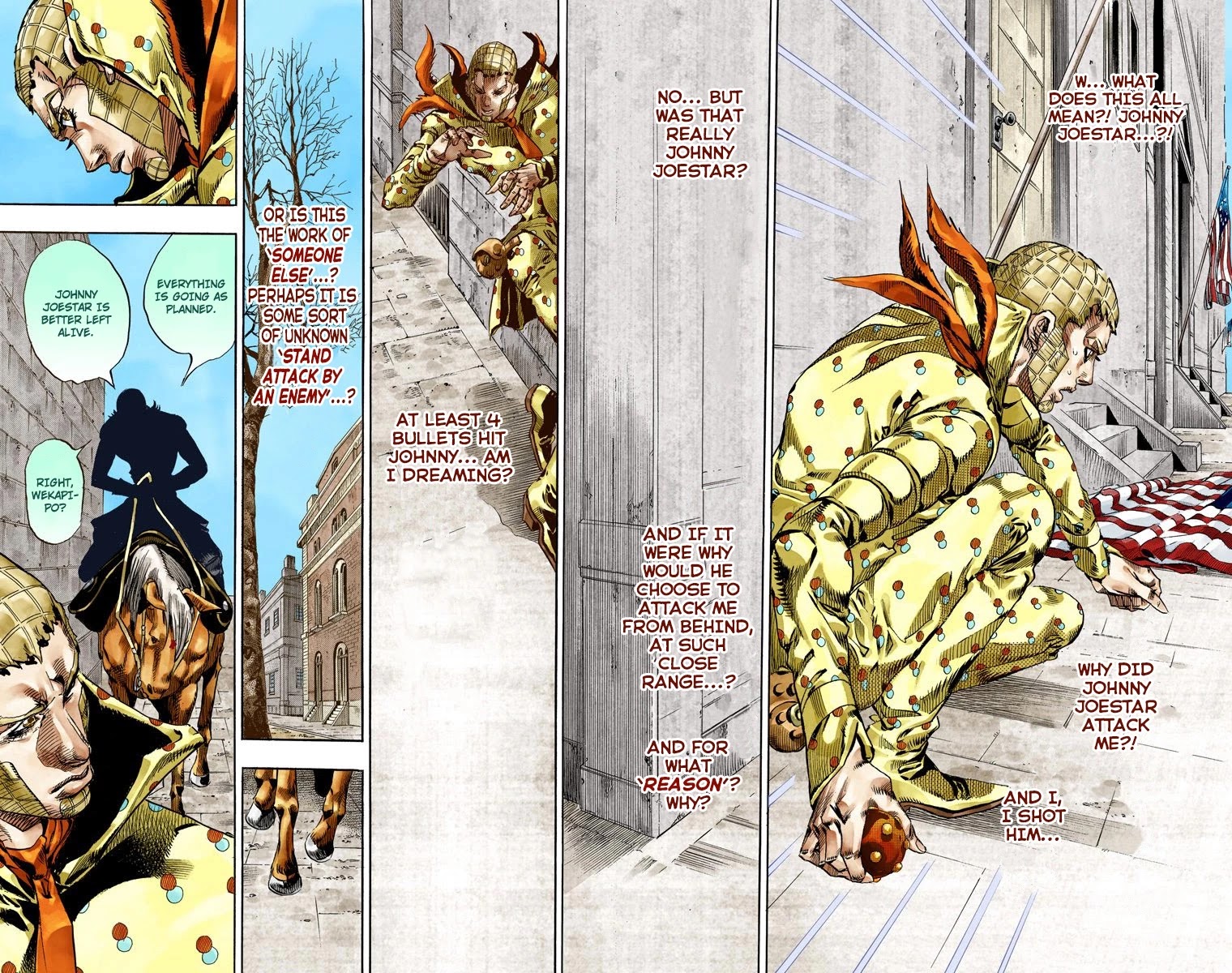 JoJo's Bizarre Adventure Part 7 - Steel Ball Run (Official Colored) chapter 67 page 36