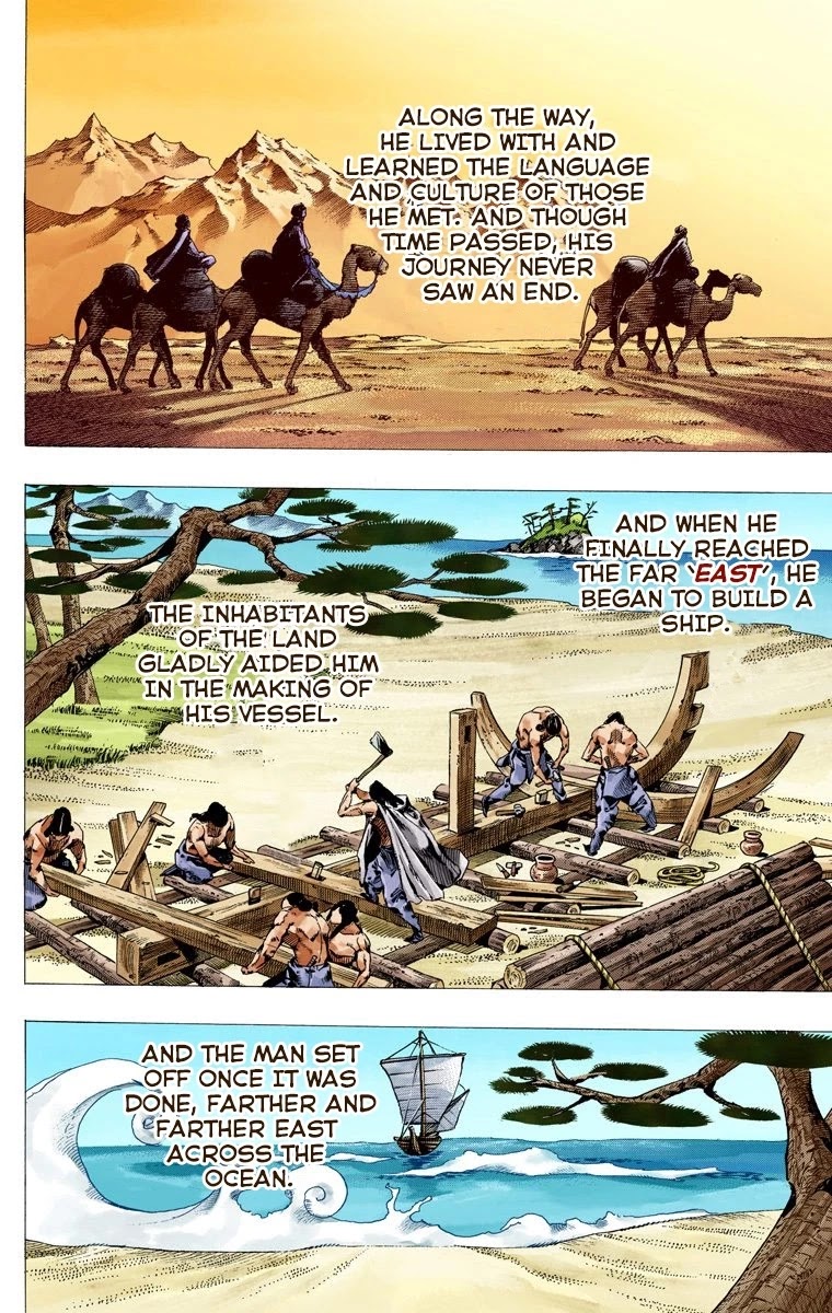 JoJo's Bizarre Adventure Part 7 - Steel Ball Run (Official Colored) chapter 67 page 9