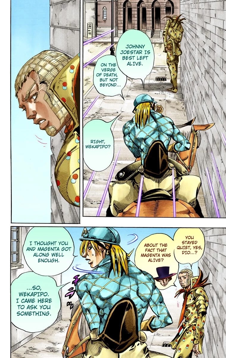 JoJo's Bizarre Adventure Part 7 - Steel Ball Run (Official Colored) chapter 68 page 23