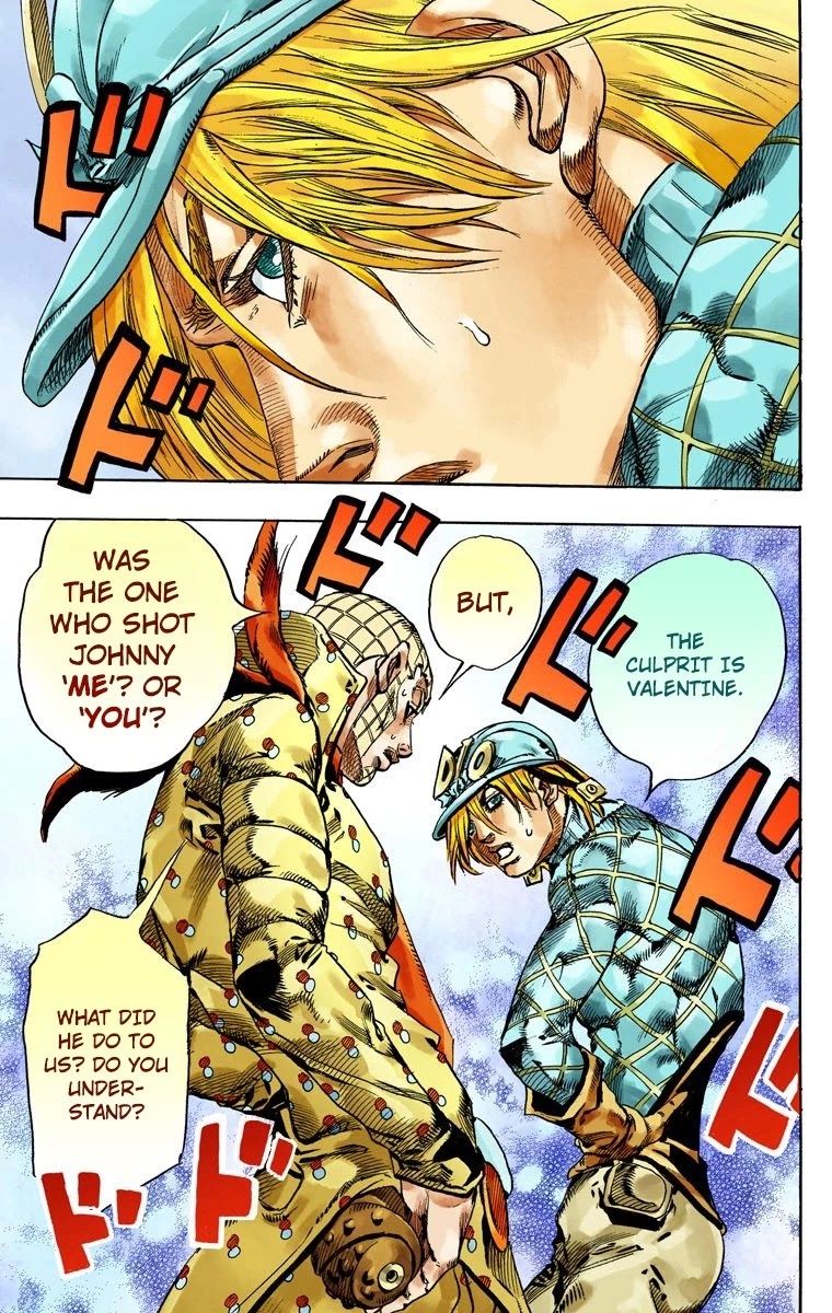 JoJo's Bizarre Adventure Part 7 - Steel Ball Run (Official Colored) chapter 68 page 33