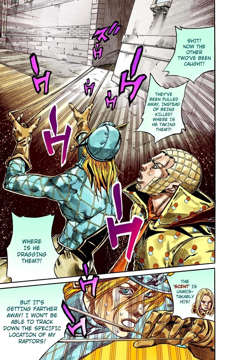 JoJo's Bizarre Adventure Part 7 - Steel Ball Run (Official Colored) chapter 68 page 35