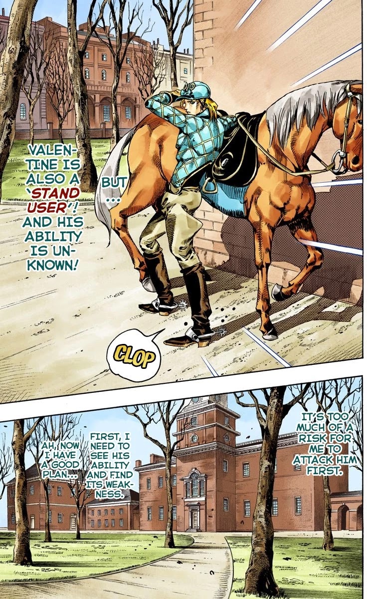 JoJo's Bizarre Adventure Part 7 - Steel Ball Run (Official Colored) chapter 68 page 8