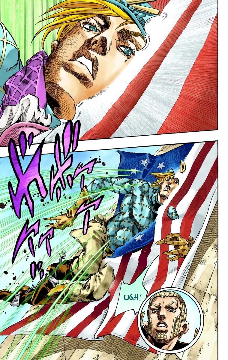 JoJo's Bizarre Adventure Part 7 - Steel Ball Run (Official Colored) chapter 69 page 23