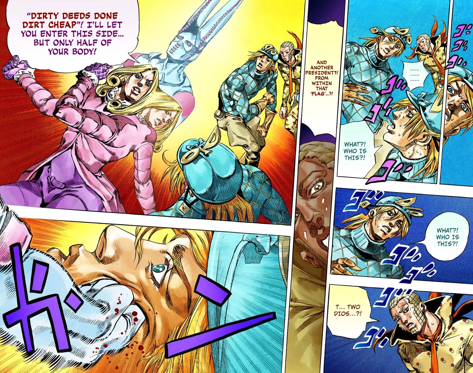 JoJo's Bizarre Adventure Part 7 - Steel Ball Run (Official Colored) chapter 69 page 25