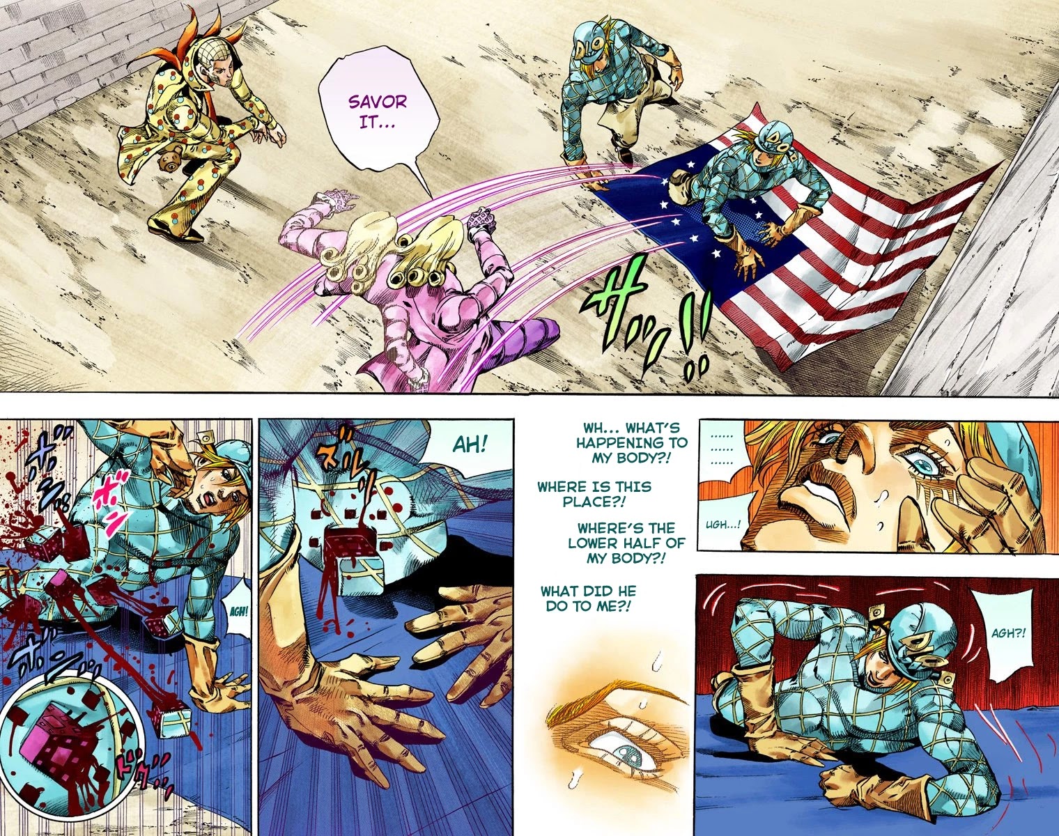 JoJo's Bizarre Adventure Part 7 - Steel Ball Run (Official Colored) chapter 69 page 27