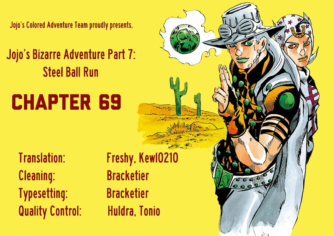 JoJo's Bizarre Adventure Part 7 - Steel Ball Run (Official Colored) chapter 69 page 38