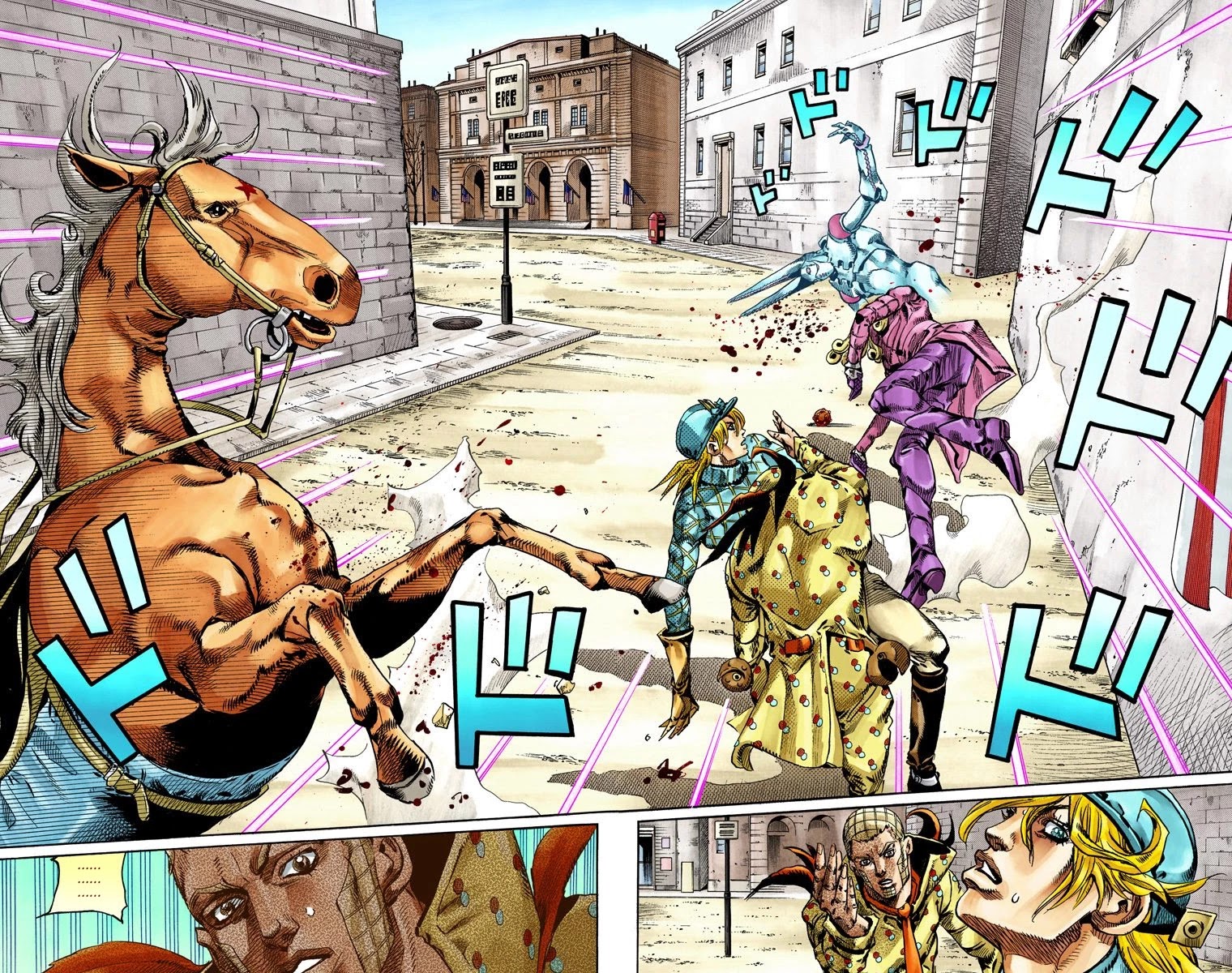 JoJo's Bizarre Adventure Part 7 - Steel Ball Run (Official Colored) chapter 69 page 6