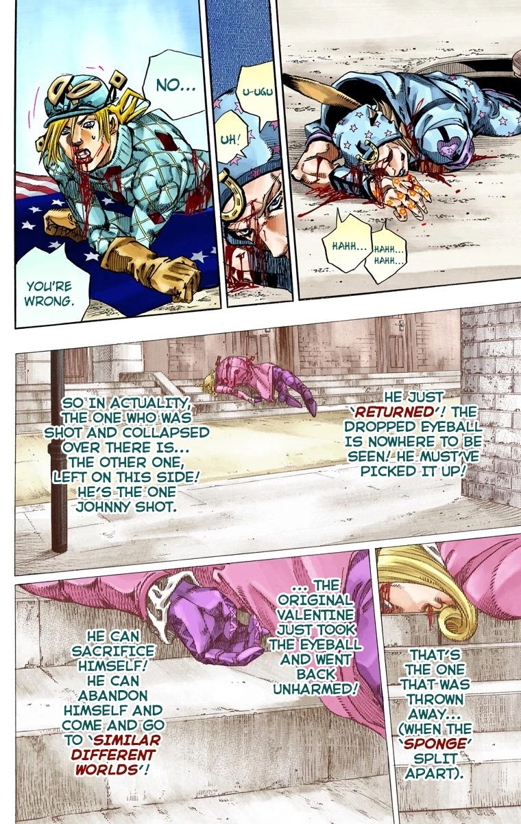 JoJo's Bizarre Adventure Part 7 - Steel Ball Run (Official Colored) chapter 70 page 17