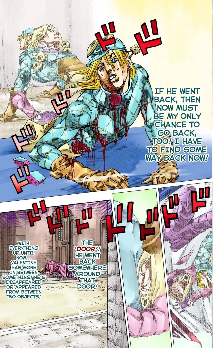 JoJo's Bizarre Adventure Part 7 - Steel Ball Run (Official Colored) chapter 70 page 18