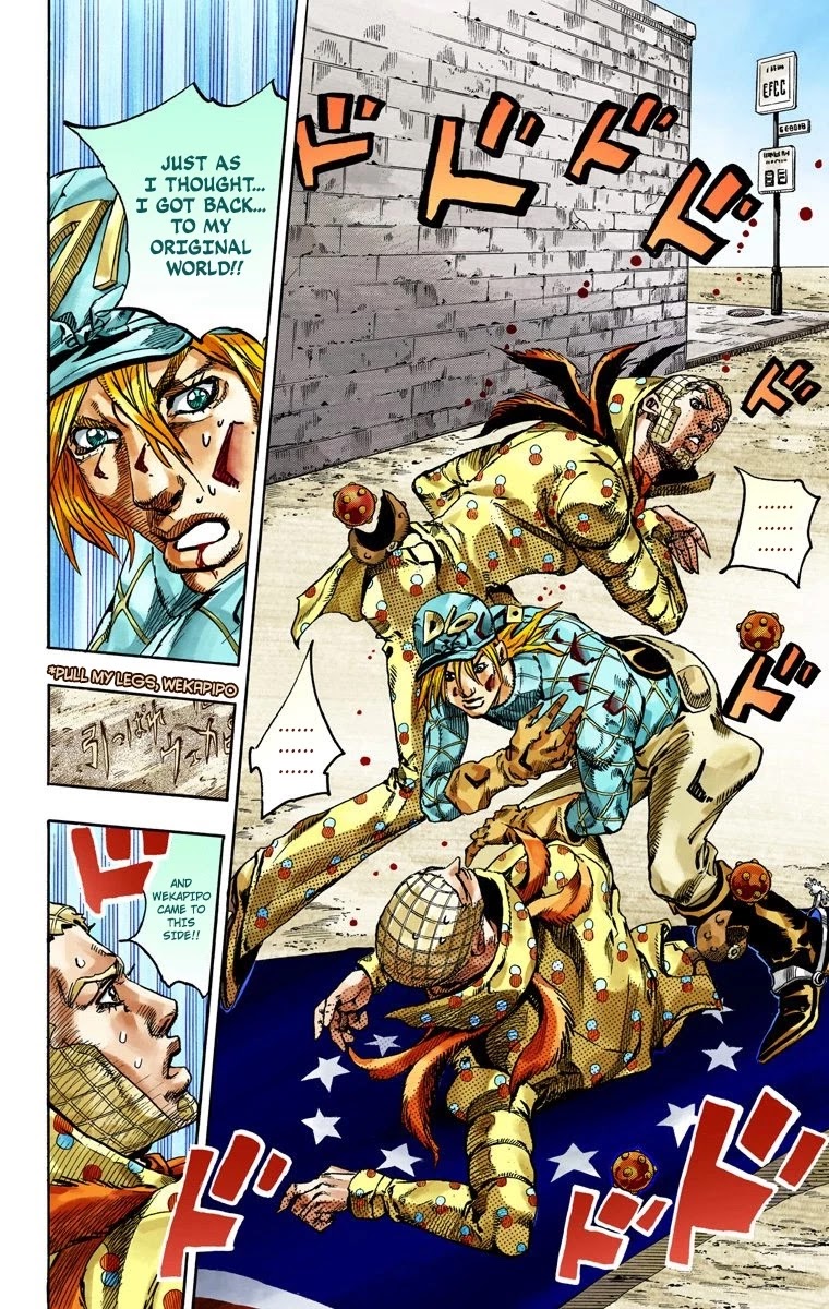 JoJo's Bizarre Adventure Part 7 - Steel Ball Run (Official Colored) chapter 70 page 27