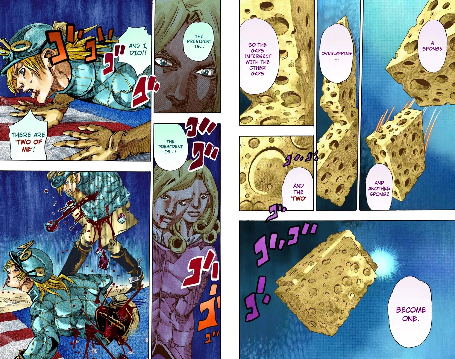 JoJo's Bizarre Adventure Part 7 - Steel Ball Run (Official Colored) chapter 70 page 3