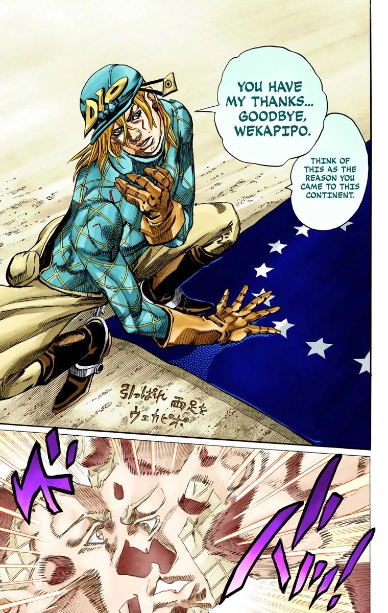 JoJo's Bizarre Adventure Part 7 - Steel Ball Run (Official Colored) chapter 70 page 30
