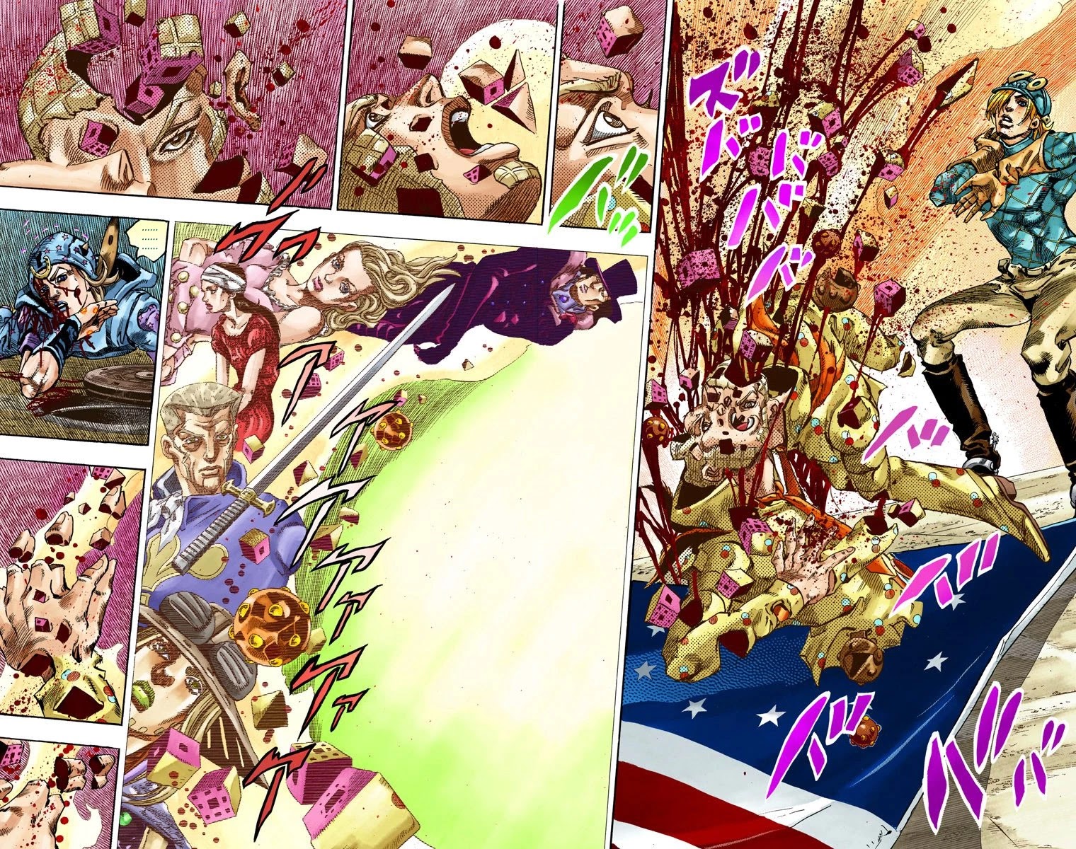 JoJo's Bizarre Adventure Part 7 - Steel Ball Run (Official Colored) chapter 70 page 31
