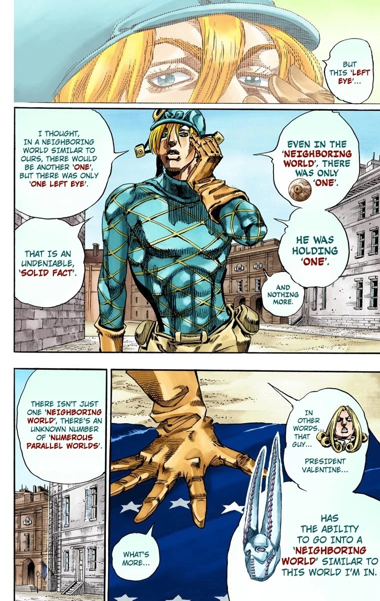 JoJo's Bizarre Adventure Part 7 - Steel Ball Run (Official Colored) chapter 70 page 34