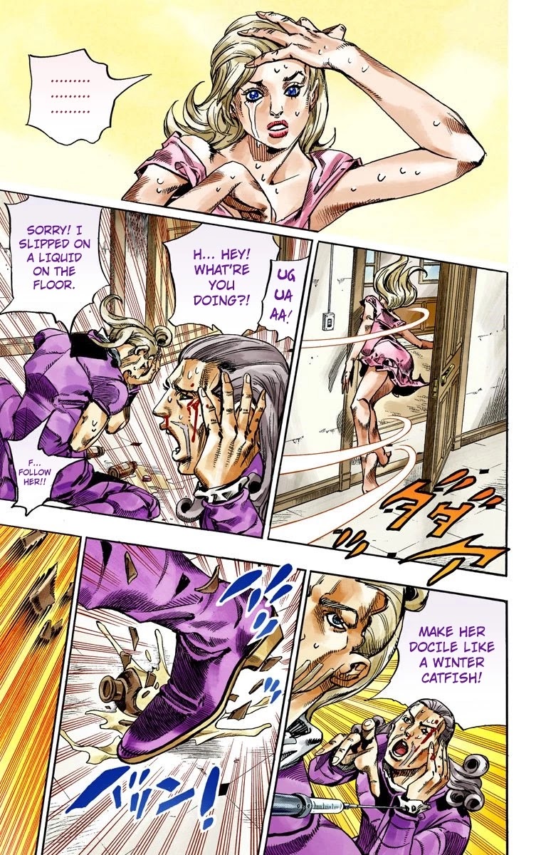 JoJo's Bizarre Adventure Part 7 - Steel Ball Run (Official Colored) chapter 71 page 16