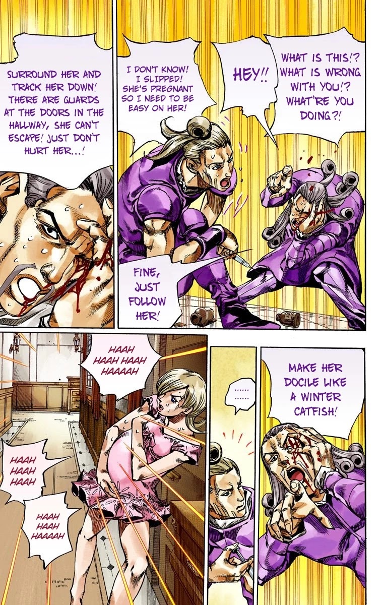 JoJo's Bizarre Adventure Part 7 - Steel Ball Run (Official Colored) chapter 71 page 18