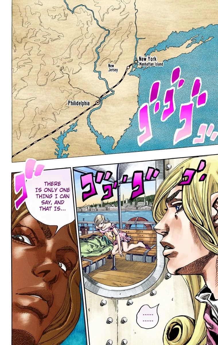 JoJo's Bizarre Adventure Part 7 - Steel Ball Run (Official Colored) chapter 73 page 16
