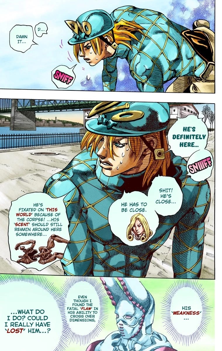 JoJo's Bizarre Adventure Part 7 - Steel Ball Run (Official Colored) chapter 73 page 23