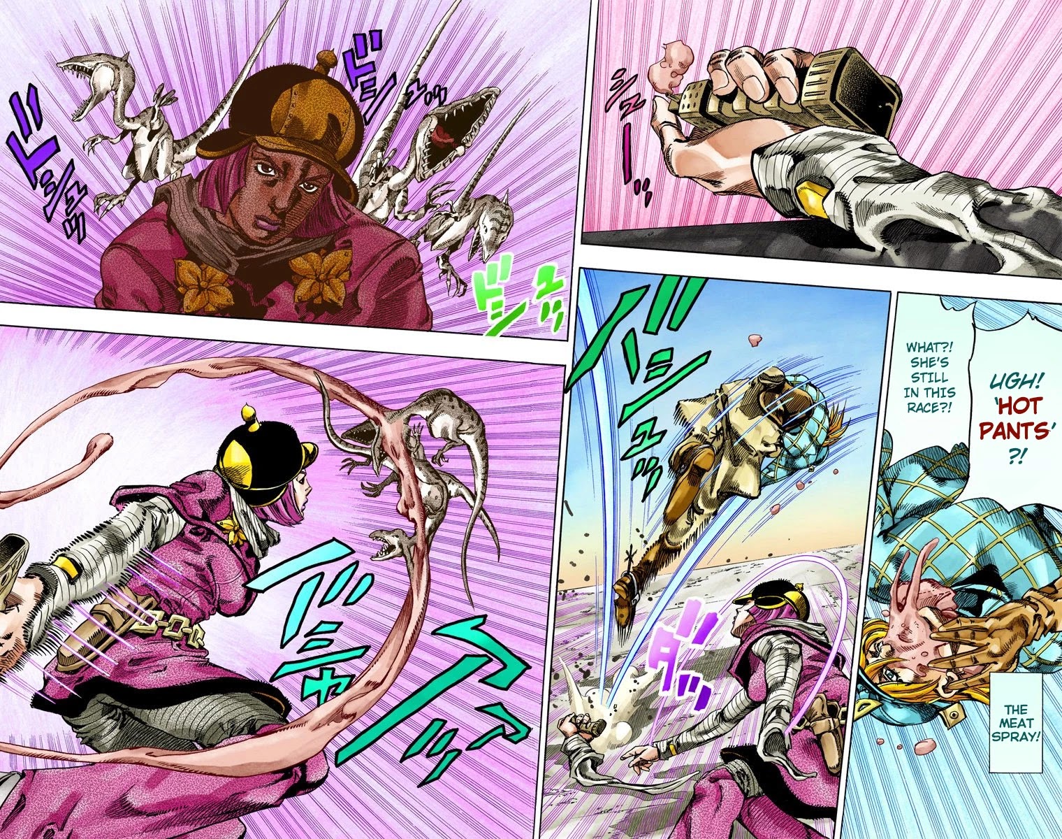 JoJo's Bizarre Adventure Part 7 - Steel Ball Run (Official Colored) chapter 73 page 25