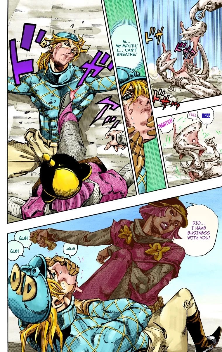 JoJo's Bizarre Adventure Part 7 - Steel Ball Run (Official Colored) chapter 73 page 26