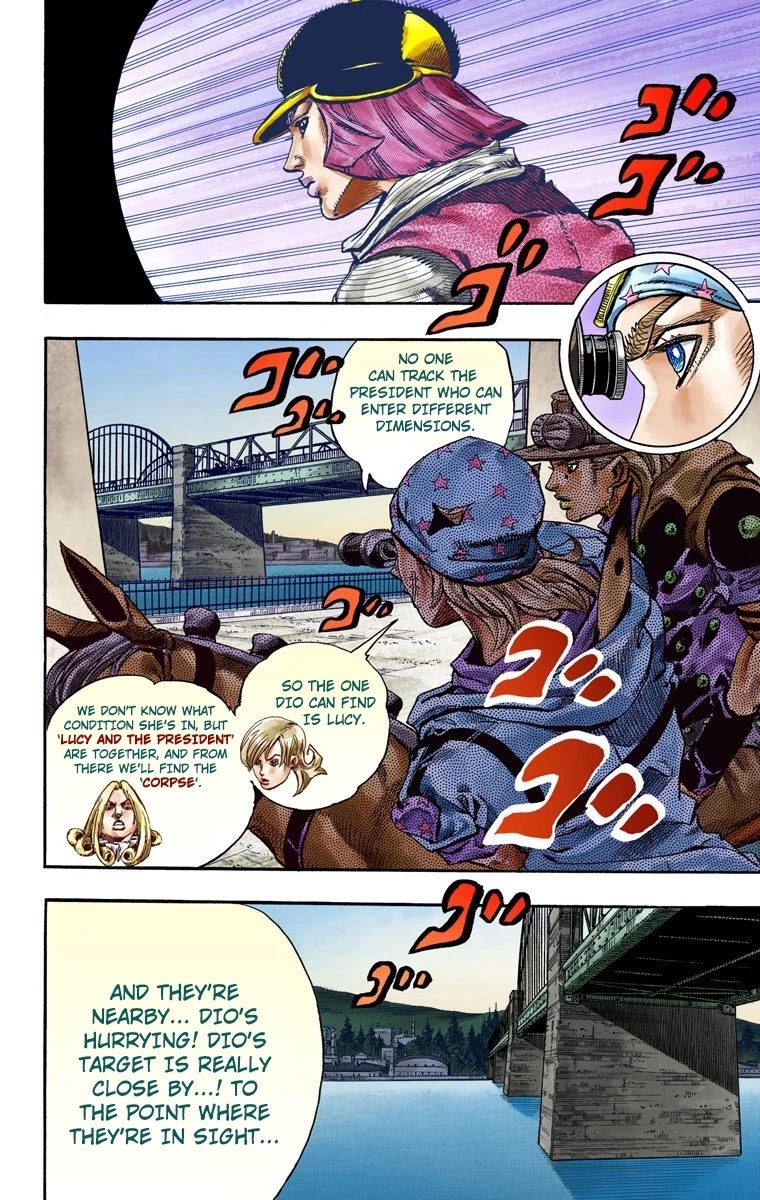 JoJo's Bizarre Adventure Part 7 - Steel Ball Run (Official Colored) chapter 73 page 36