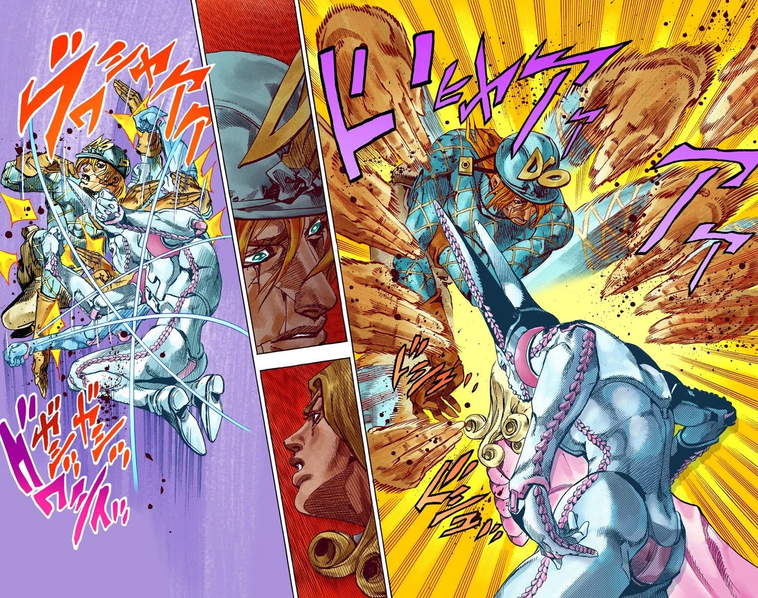 JoJo's Bizarre Adventure Part 7 - Steel Ball Run (Official Colored) chapter 75 page 10