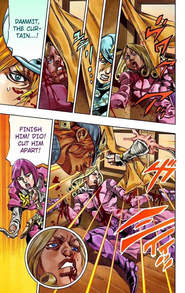 JoJo's Bizarre Adventure Part 7 - Steel Ball Run (Official Colored) chapter 75 page 19