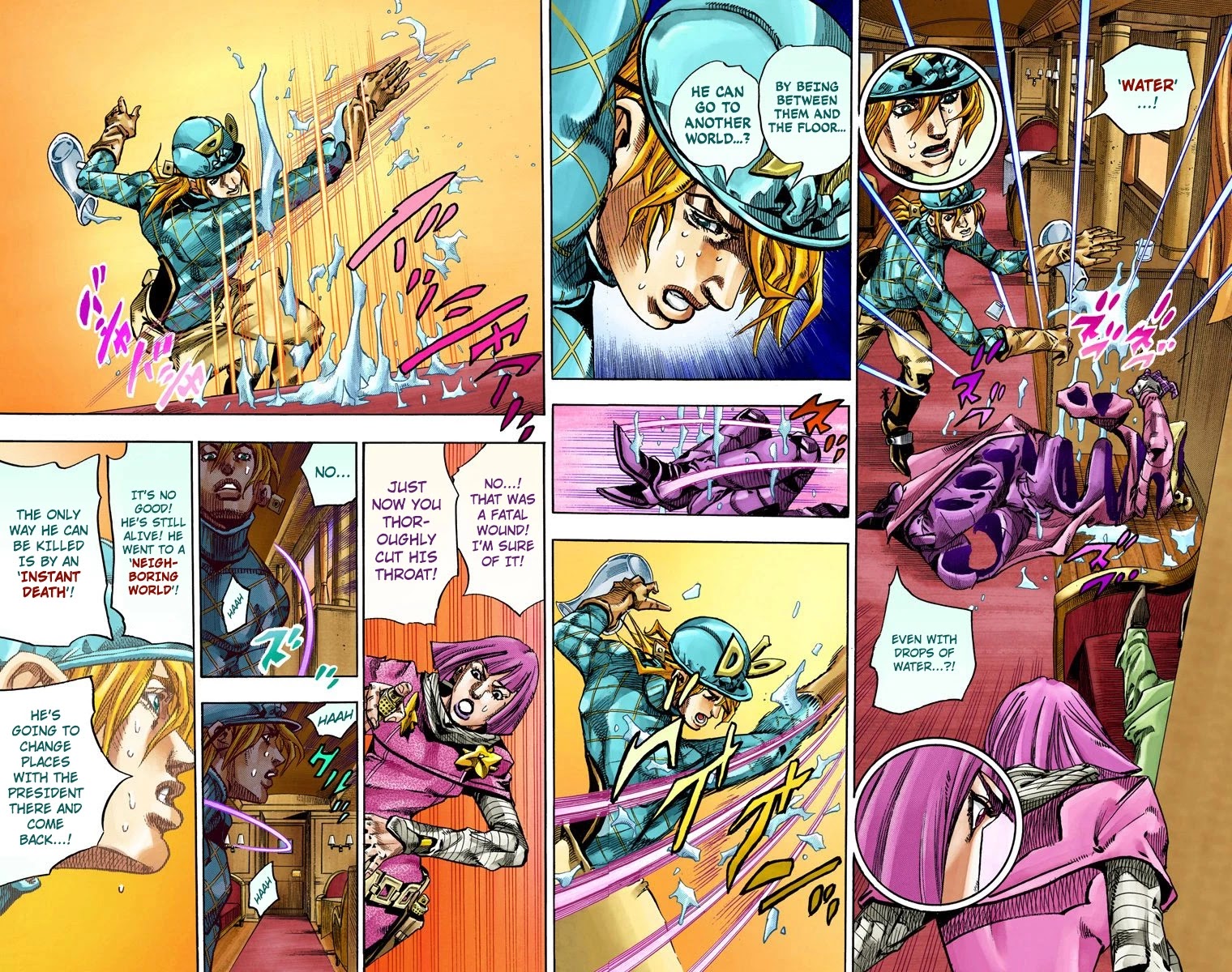 JoJo's Bizarre Adventure Part 7 - Steel Ball Run (Official Colored) chapter 75 page 24