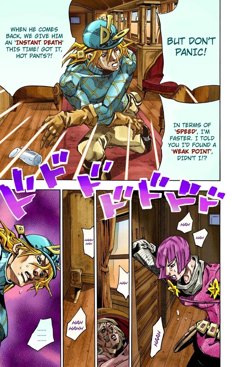 JoJo's Bizarre Adventure Part 7 - Steel Ball Run (Official Colored) chapter 75 page 26