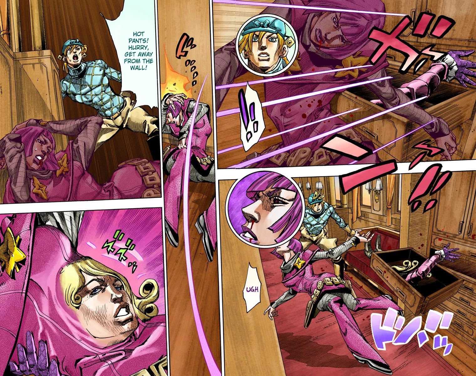 JoJo's Bizarre Adventure Part 7 - Steel Ball Run (Official Colored) chapter 75 page 27