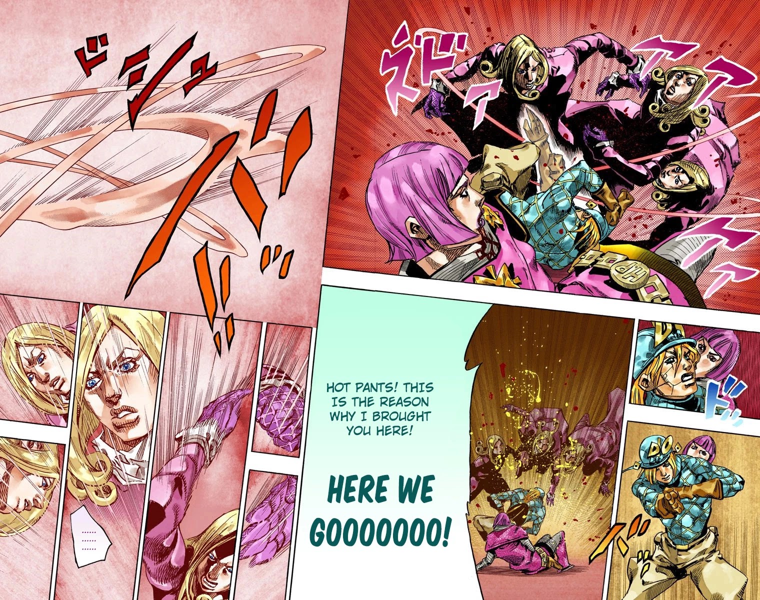 JoJo's Bizarre Adventure Part 7 - Steel Ball Run (Official Colored) chapter 75 page 32