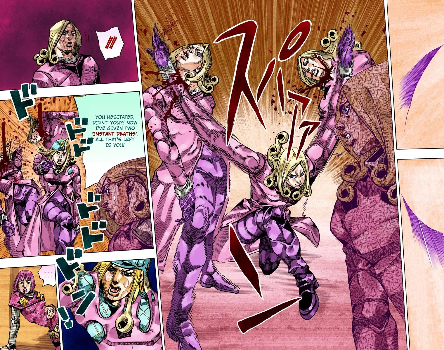 JoJo's Bizarre Adventure Part 7 - Steel Ball Run (Official Colored) chapter 75 page 34