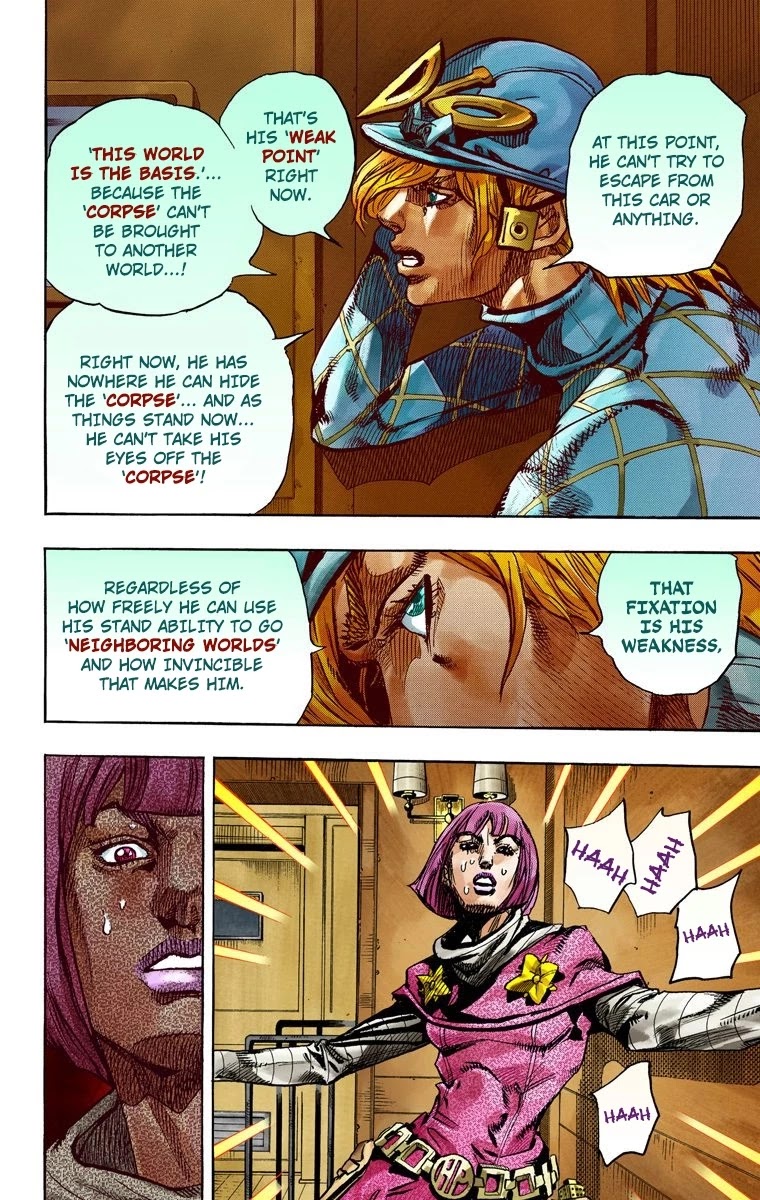 JoJo's Bizarre Adventure Part 7 - Steel Ball Run (Official Colored) chapter 75 page 4