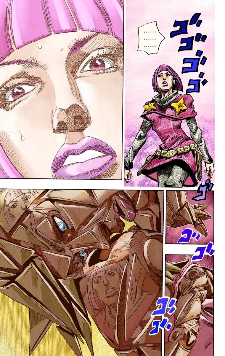 JoJo's Bizarre Adventure Part 7 - Steel Ball Run (Official Colored) chapter 77 page 27