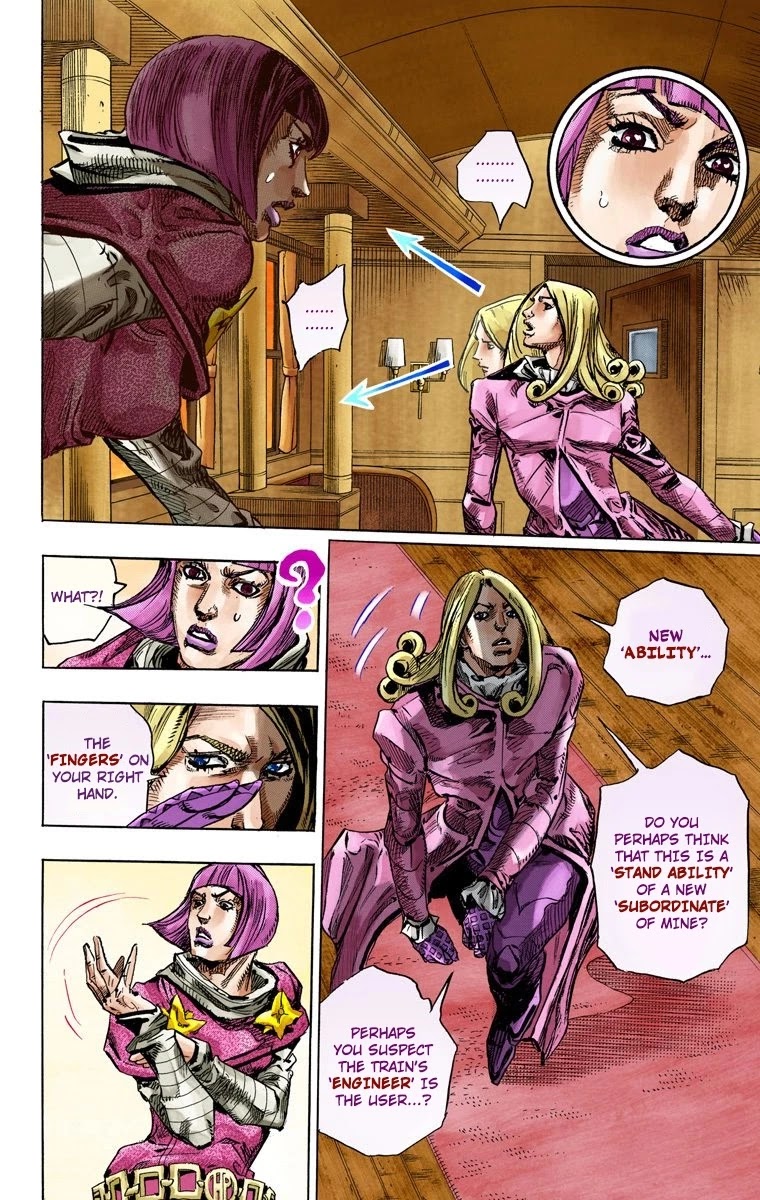 JoJo's Bizarre Adventure Part 7 - Steel Ball Run (Official Colored) chapter 77 page 33