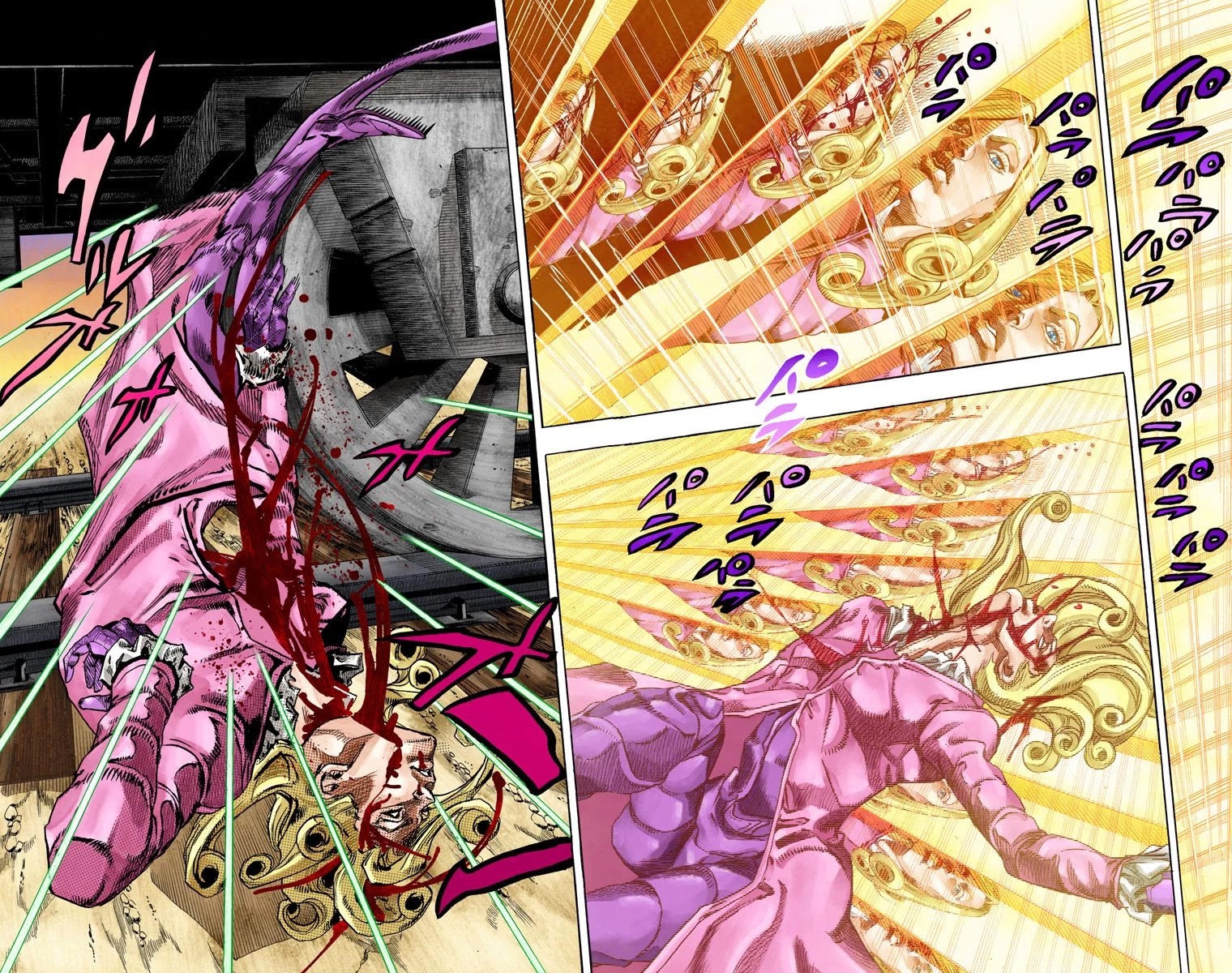 JoJo's Bizarre Adventure Part 7 - Steel Ball Run (Official Colored) chapter 77 page 4