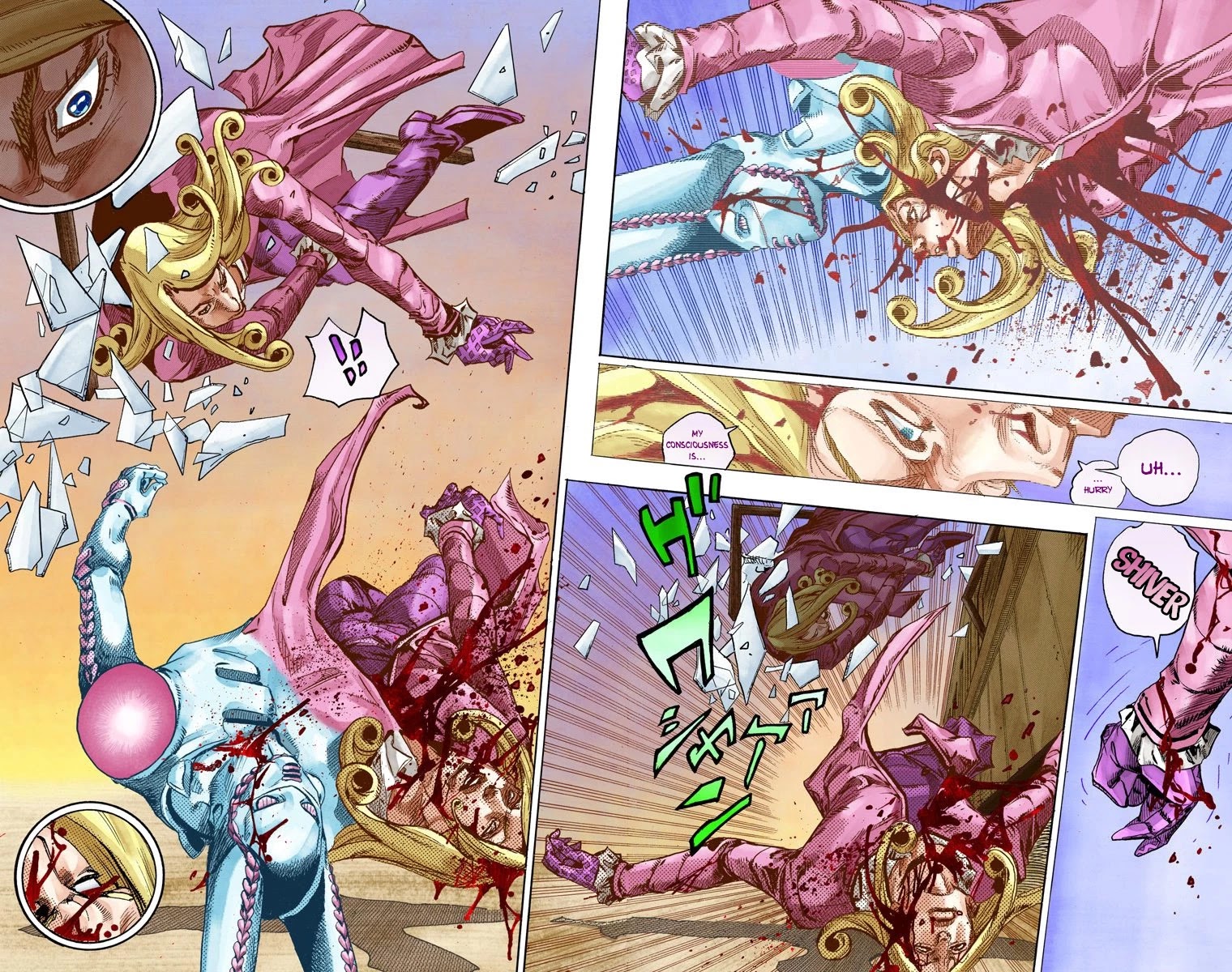 JoJo's Bizarre Adventure Part 7 - Steel Ball Run (Official Colored) chapter 77 page 5