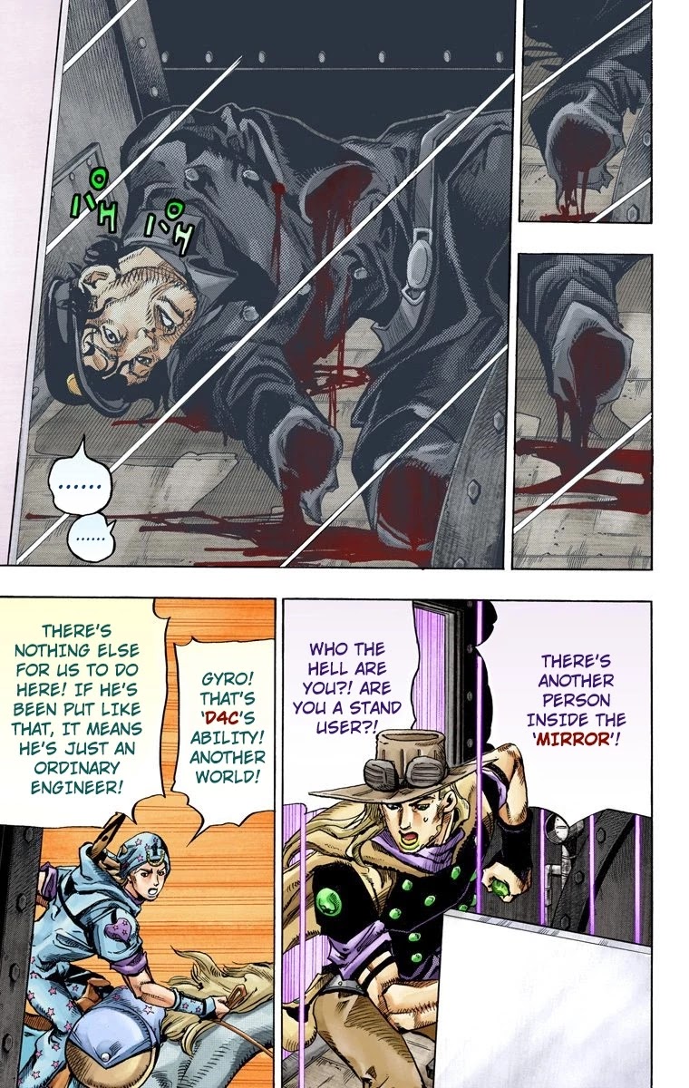 JoJo's Bizarre Adventure Part 7 - Steel Ball Run (Official Colored) chapter 78 page 16