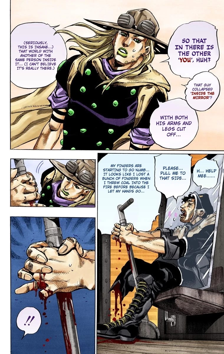JoJo's Bizarre Adventure Part 7 - Steel Ball Run (Official Colored) chapter 78 page 19