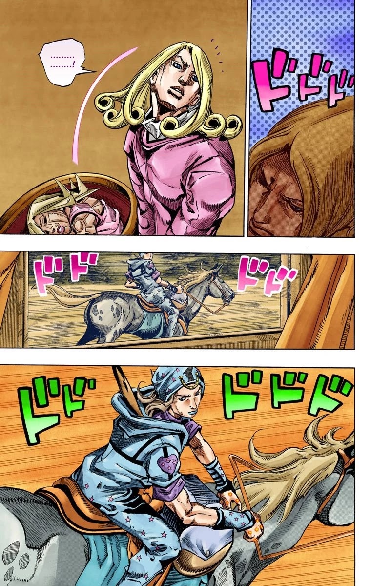 JoJo's Bizarre Adventure Part 7 - Steel Ball Run (Official Colored) chapter 78 page 22