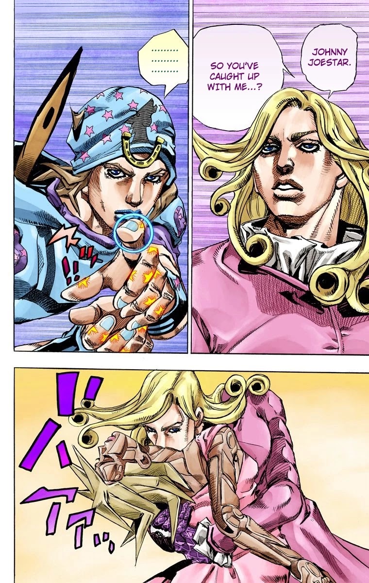 JoJo's Bizarre Adventure Part 7 - Steel Ball Run (Official Colored) chapter 78 page 23