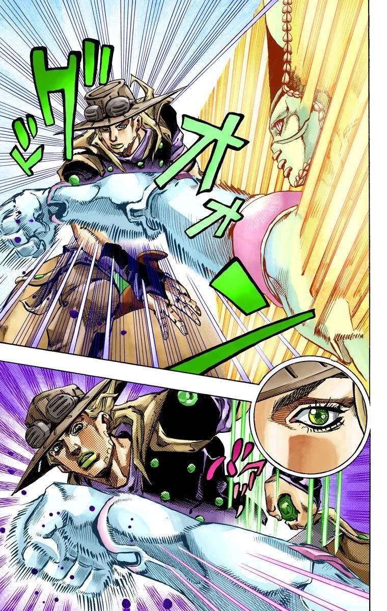 JoJo's Bizarre Adventure Part 7 - Steel Ball Run (Official Colored) chapter 79 page 18