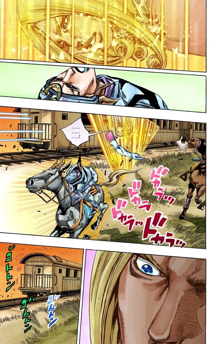 JoJo's Bizarre Adventure Part 7 - Steel Ball Run (Official Colored) chapter 79 page 24